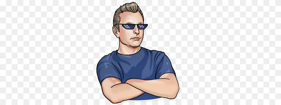 Elon Musk Ilon Mask Tcelovat Tcelyj, Accessories, Sunglasses, T-shirt, Clothing Free Png Download