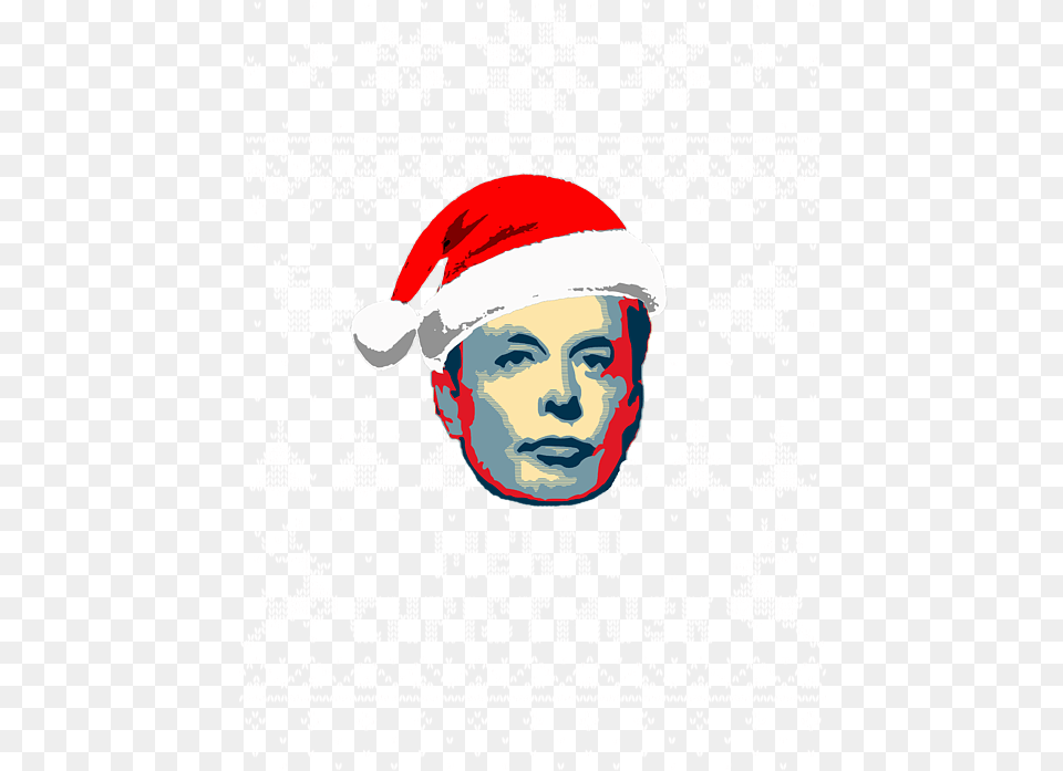 Elon Musk Merry Christmusk Baby Onesie Language, Advertisement, Face, Head, Person Free Png