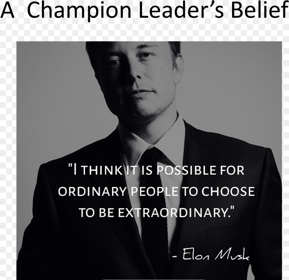 Elon Think It Is Possible For Ordinary People To Choose, Accessories, Tie, Suit, Portrait Free Png Download