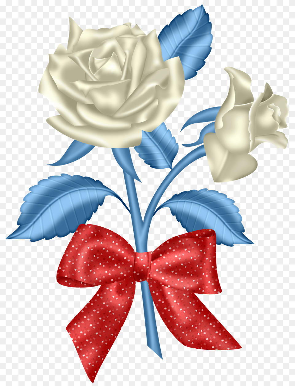 Elower Clipart Red And Blue, Accessories, Flower, Formal Wear, Plant Free Png