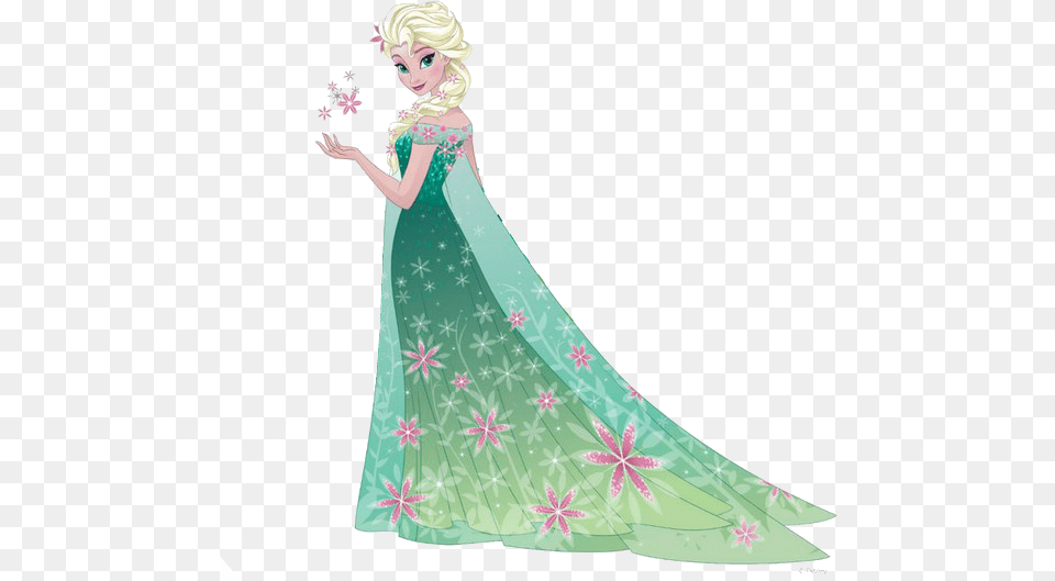 Elsa And Anna, Clothing, Dress, Gown, Fashion Png
