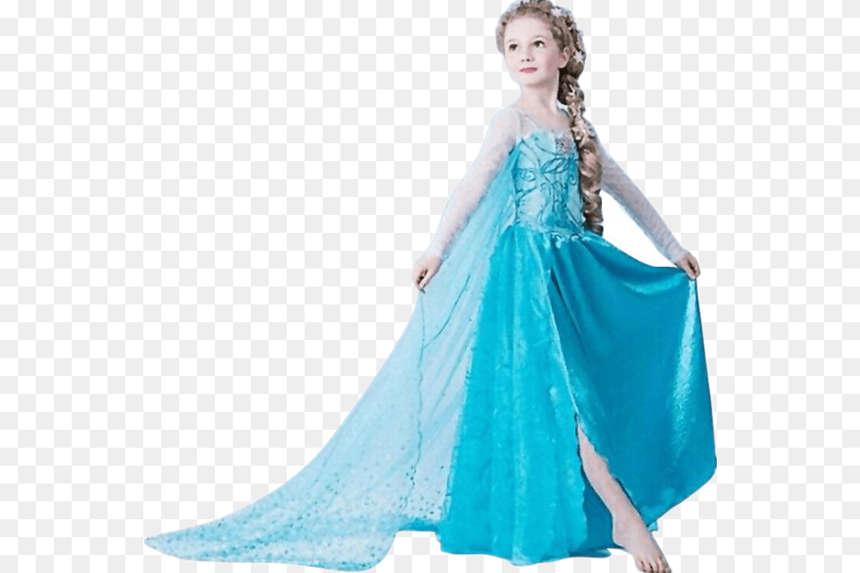 Elsa And Anna Dress Up Costumes, Clothing, Gown, Fashion, Formal Wear Png Image