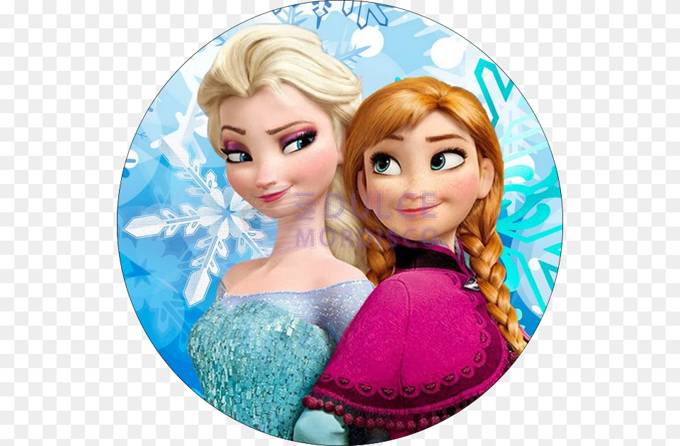 Elsa Circulo Anna From Let It Go, Doll, Toy, Face, Head Free Png Download