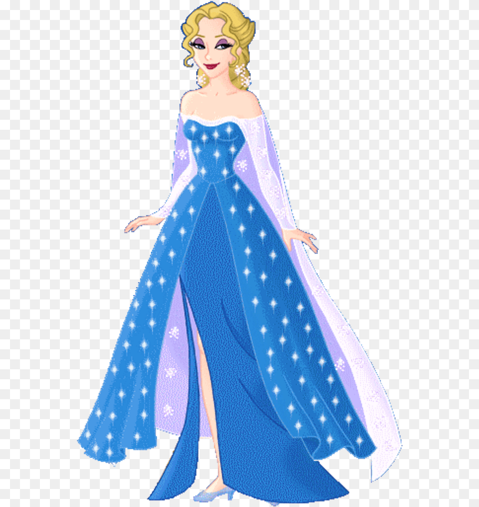 Elsa Clip Art Elsa, Clothing, Dress, Gown, Fashion Free Transparent Png