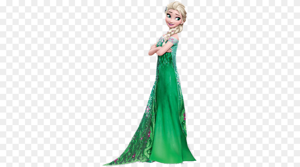 Elsa Clipart Color Elsa Frozen Spring Fever, Clothing, Dress, Fashion, Gown Free Png Download