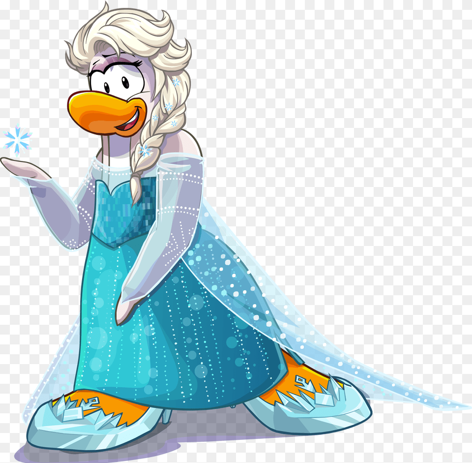 Elsa Club Penguin Queen Elsa, Book, Comics, Publication, Cartoon Free Transparent Png