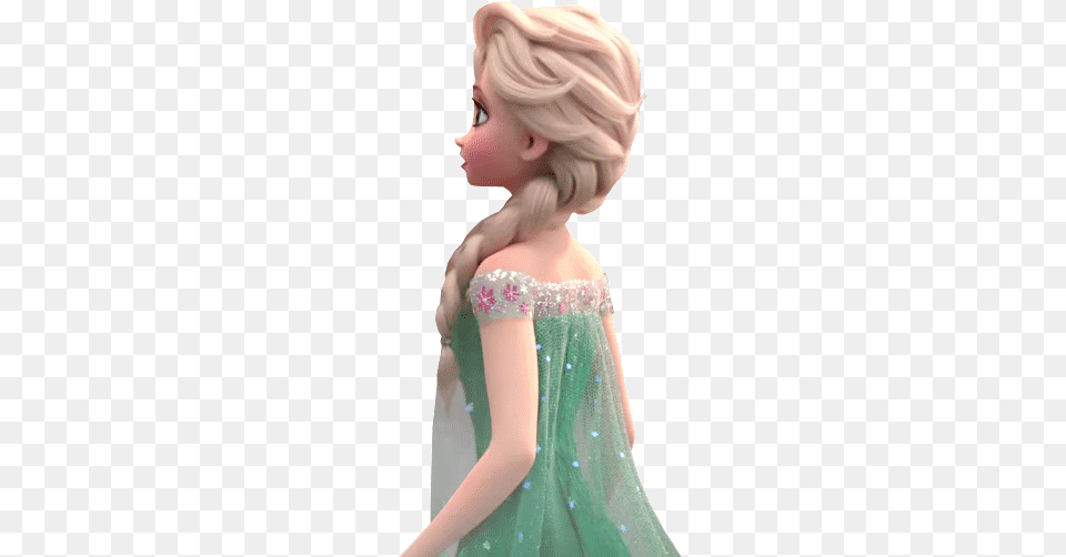Elsa De Frozen Fever Para Imprimir Frozen Fever Elsa Back, Figurine, Toy, Person, Adult Free Png
