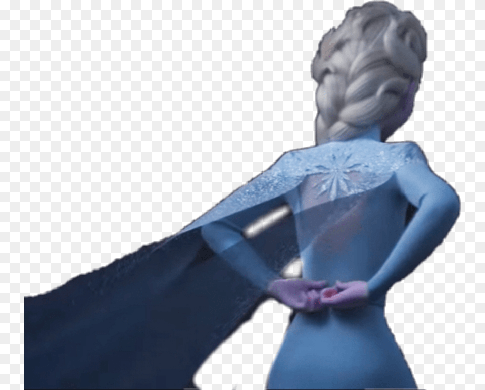 Elsa Disneyprincess Figurine, Adult, Cartoon, Female, Person Png Image
