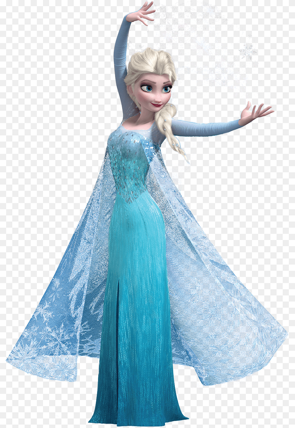 Elsa Frozen, Clothing, Dress, Formal Wear, Adult Png