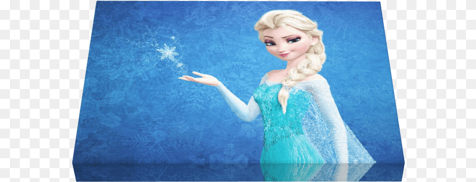 Elsa Frozen Canvas Elsa, Adult, Female, Person, Woman Png Image