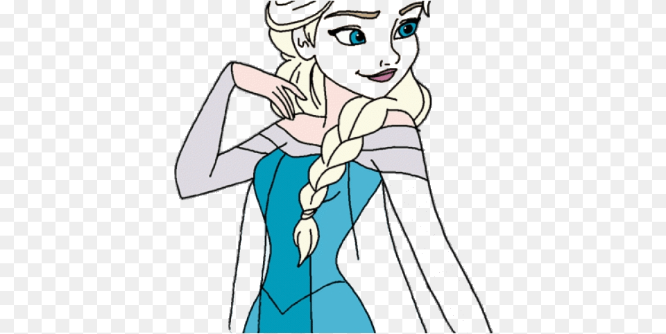 Elsa Frozen Clipart Transparent Elsa, Book, Comics, Publication, Adult Png Image