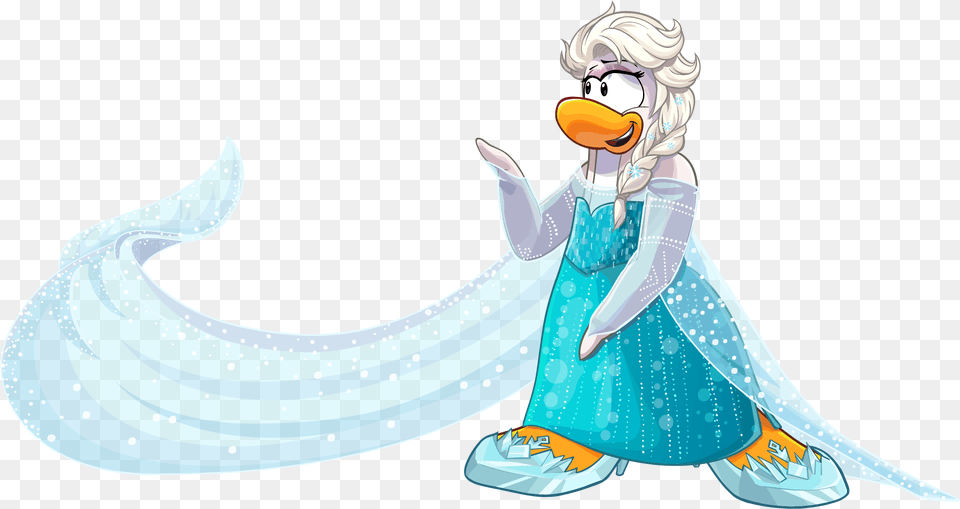 Elsa Frozen Club Penguin, Adult, Female, Person, Woman Png