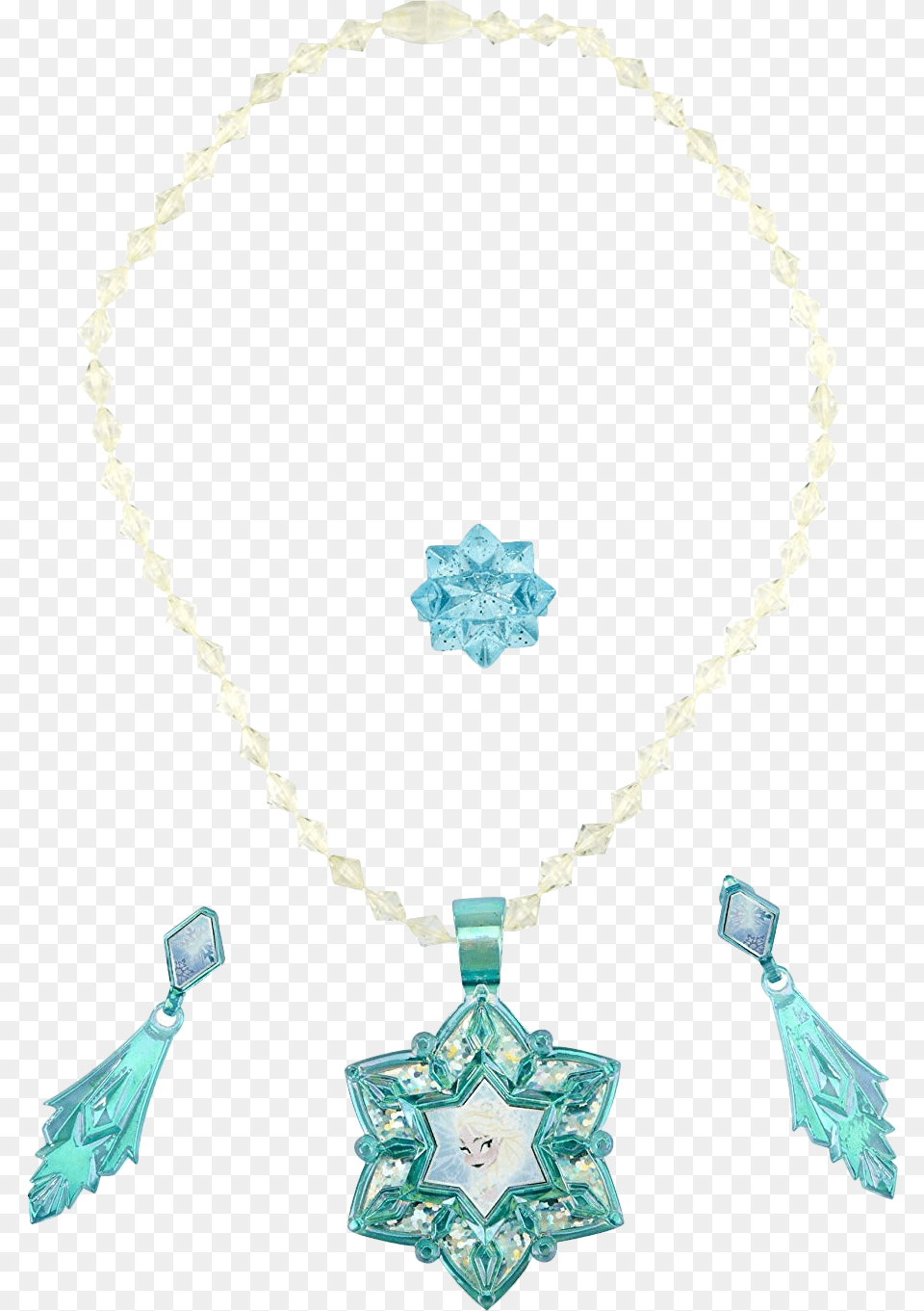 Elsa Jewellery Set Frozen Jewelry, Accessories, Diamond, Gemstone, Necklace Free Png Download