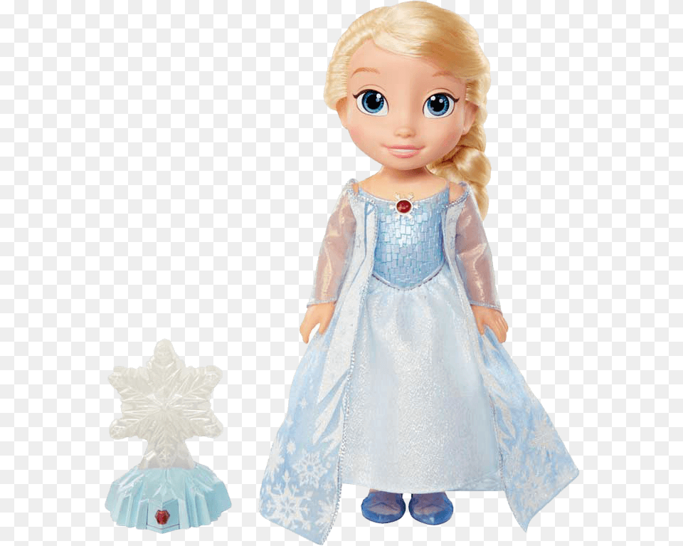 Elsa Lumiere Du Nord La Reine Des Neiges Poupee La Reine Des Neiges, Doll, Toy, Head, Face Free Transparent Png