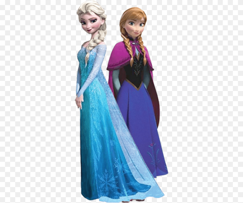 Elsa Y Anna, Doll, Toy, Clothing, Dress Png Image