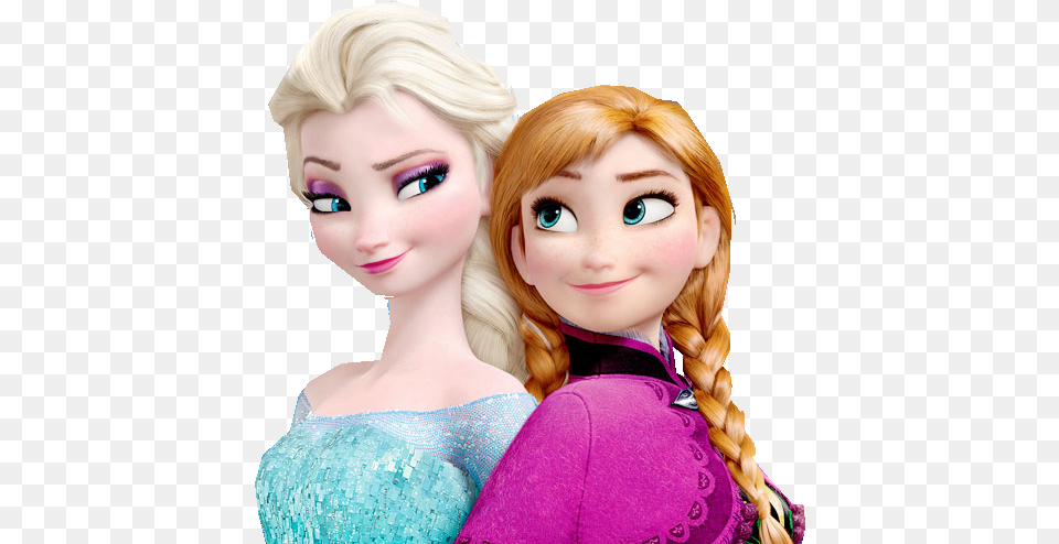Elsa Y Anna Frozen Elsa And Anna, Toy, Doll, Adult, Person Png Image