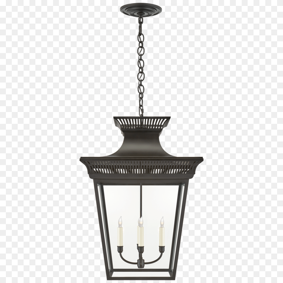 Elsinore Extra Large Hanging Lantern In Black Wi Visual Comfort Corporation Of America, Lamp, Chandelier Free Transparent Png