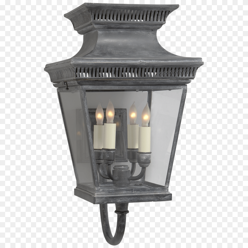 Elsinore Medium Bracket Lantern In Weathered Zin, Lamp, Festival, Hanukkah Menorah Png Image