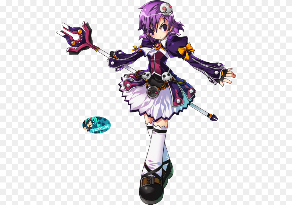 Elsword Character Aisha, Book, Comics, Publication, Person Free Png Download