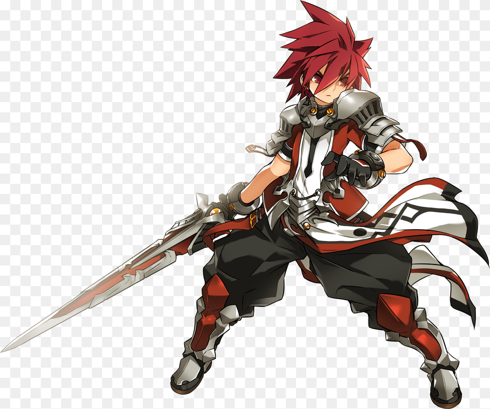 Elsword Pics Video Game Collection Elsword Lord Knight Sword, Book, Comics, Publication, Weapon Free Transparent Png