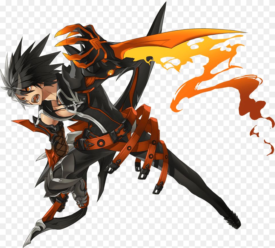 Elsword Raven Reckless Fist Reckless Fist Pvp Raven Elsword, Adult, Female, Person, Woman Png Image
