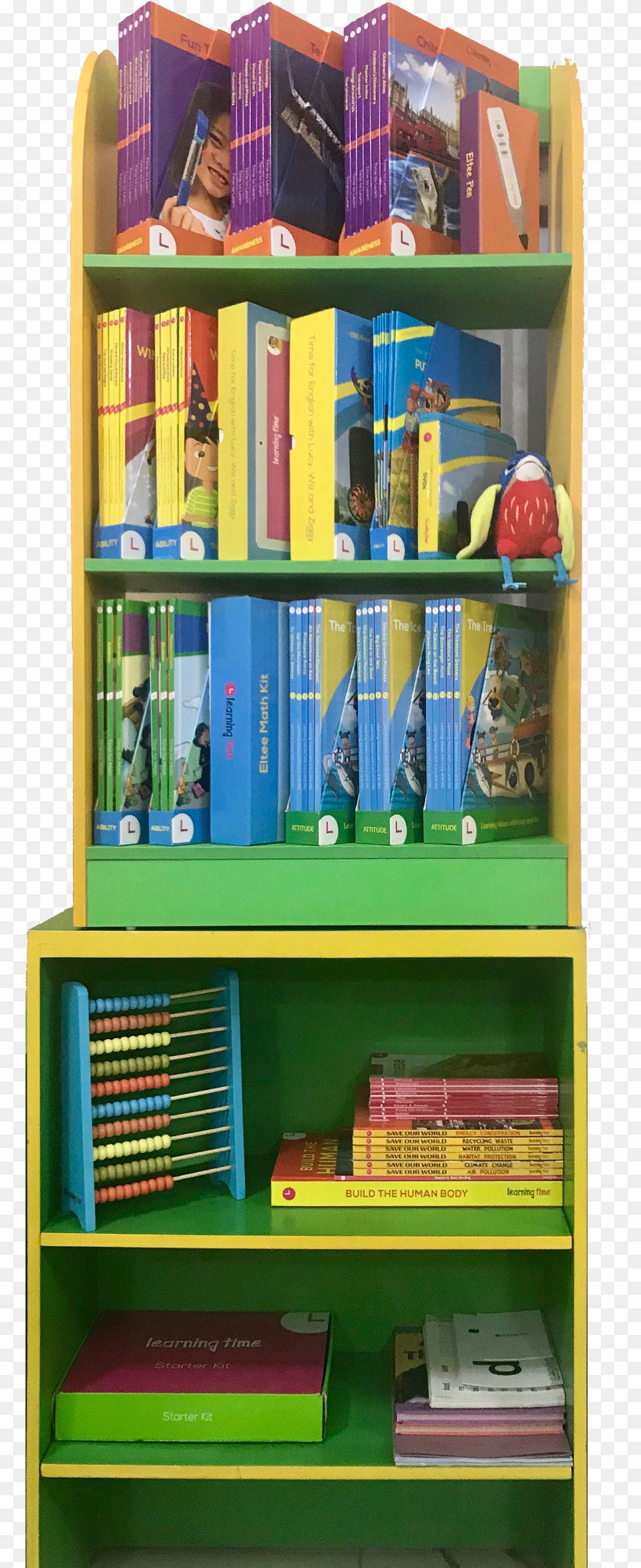 Eltee Bookshelf Learning Time Png