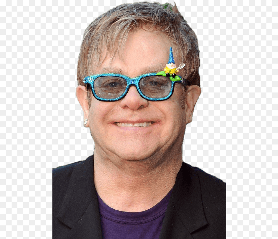 Elton John Transparent, Accessories, Portrait, Photography, Person Png