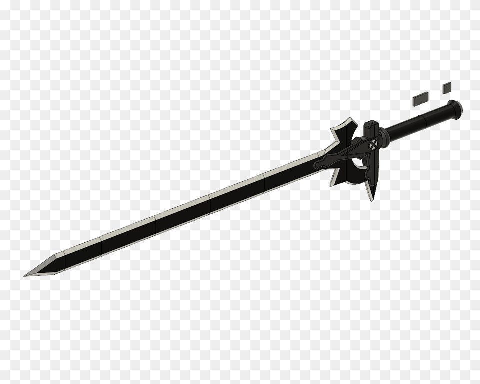 Elucidator, Sword, Weapon, Firearm, Gun Free Transparent Png