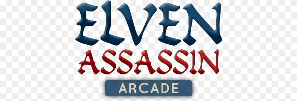 Elven Assassin Arcade Elven Assassin Logo, Text, Smoke Pipe Png