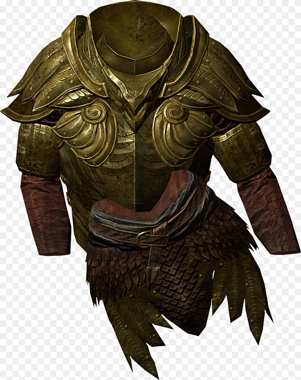 Elven Chest Armor Skyrim, Bronze, Adult, Male, Man Free Png Download