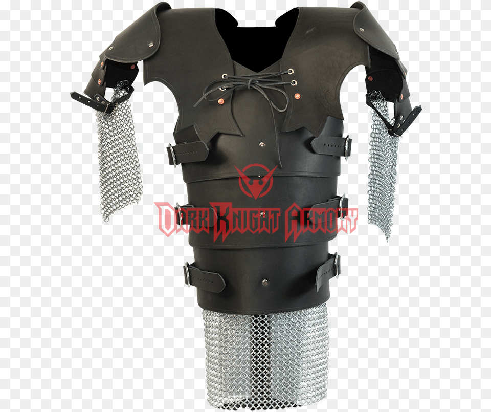 Elven Warrior Leather Armour With Chainmail Leather And Mail Armour, Armor, Chain Mail, Clothing, Coat Free Png