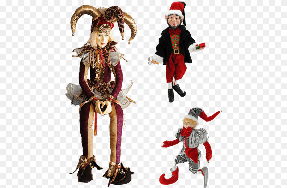 Elves And Jesters Cartoon, Person, Clothing, Costume, Adult Free Transparent Png