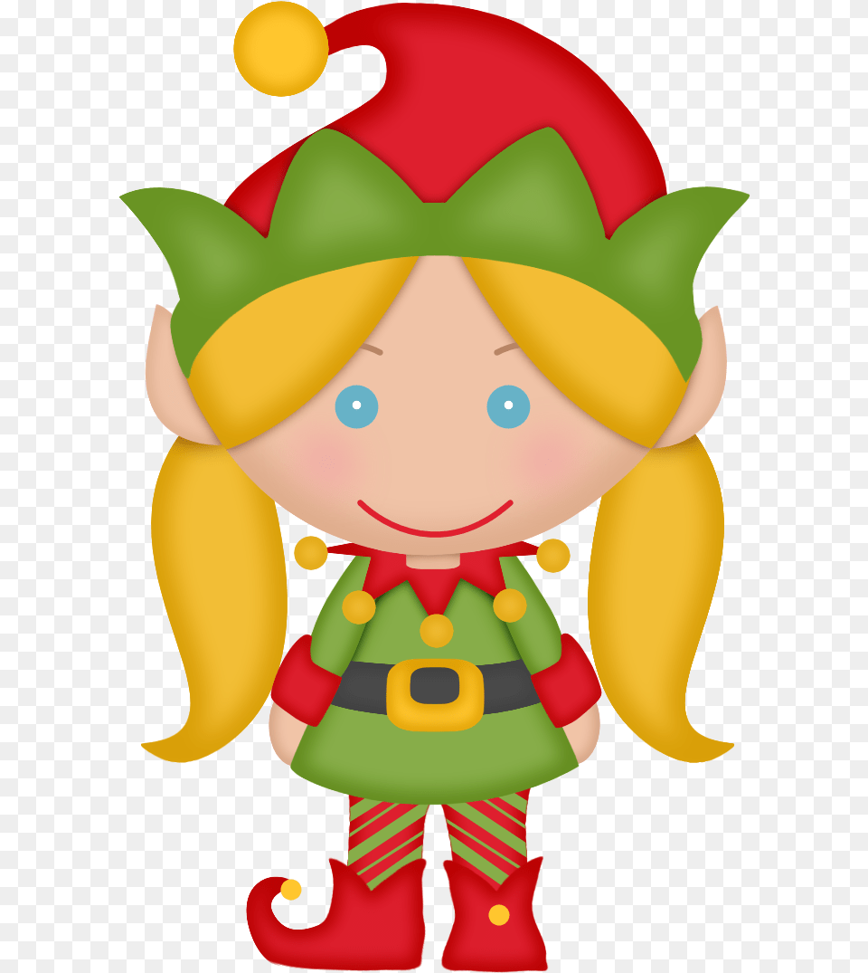 Elves Of The Helping Santa Clip Art, Elf, Baby, Person, Toy Free Png Download