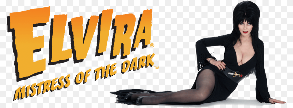 Elvira De Mistress Of The Dark, Adult, Female, Person, Woman Free Png Download