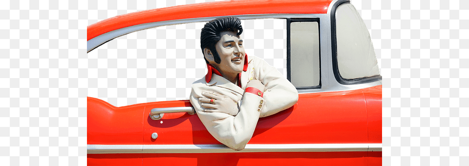 Elvis Person, Face, Head, Car Free Transparent Png