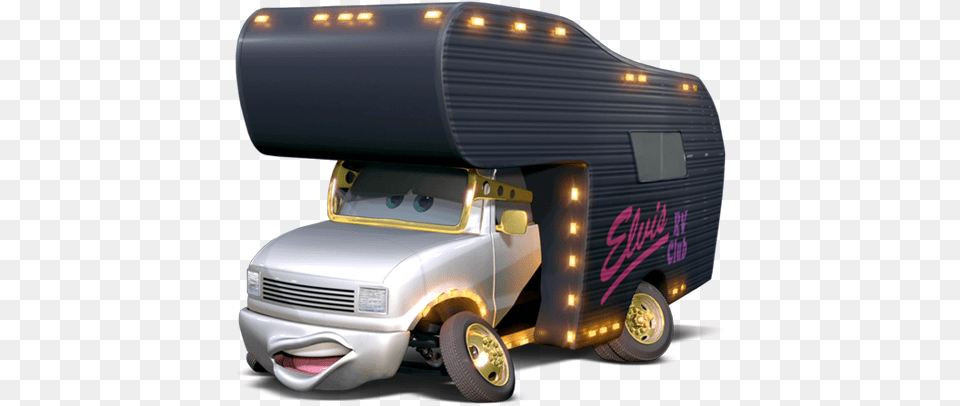 Elvis Elvis Car From Cars, Caravan, Transportation, Van, Vehicle Png Image