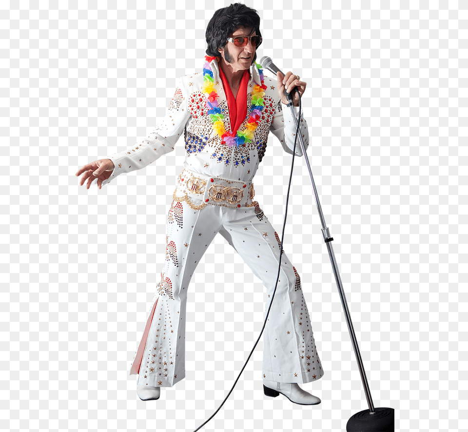 Elvis Impersonator Batemans Bay Singing, Solo Performance, Electrical Device, Person, Performer Free Transparent Png