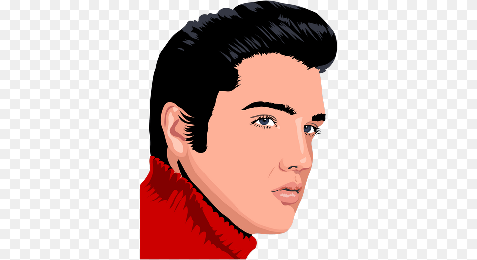 Elvis Presley Elvis Presley Vector Art, Head, Portrait, Photography, Person Free Transparent Png