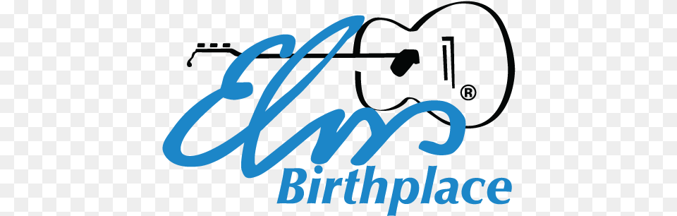 Elvis Presley Birthplace Logo, Text, Handwriting Png Image