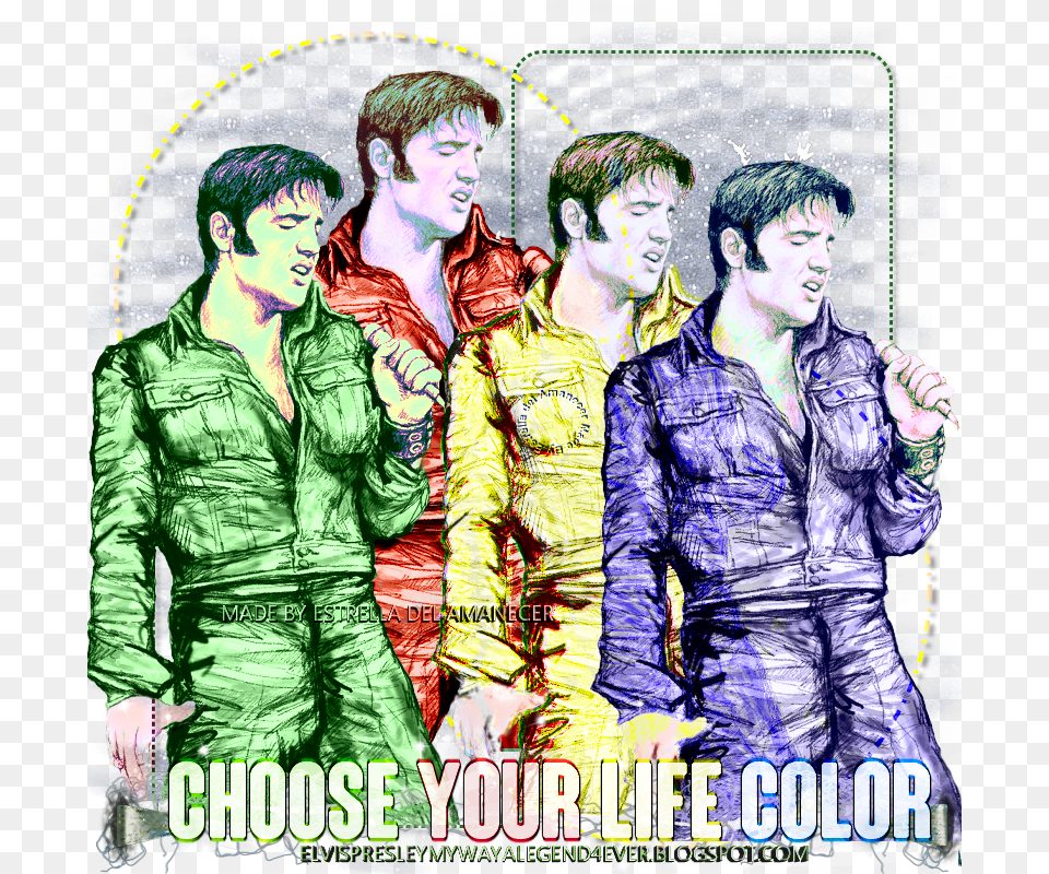 Elvis Presley Choose Your Life Color, Publication, Advertisement, Poster, Book Free Png Download
