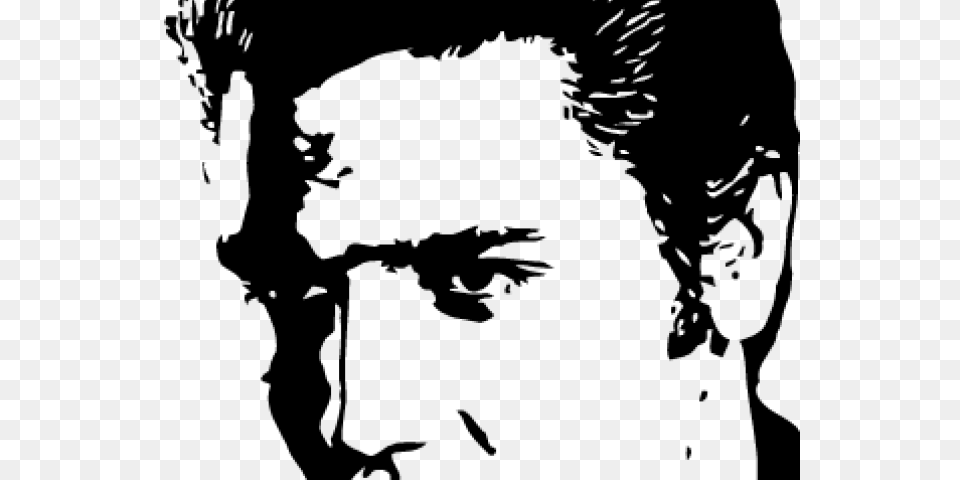 Elvis Presley Clipart Presley Silhouette, Gray Free Transparent Png