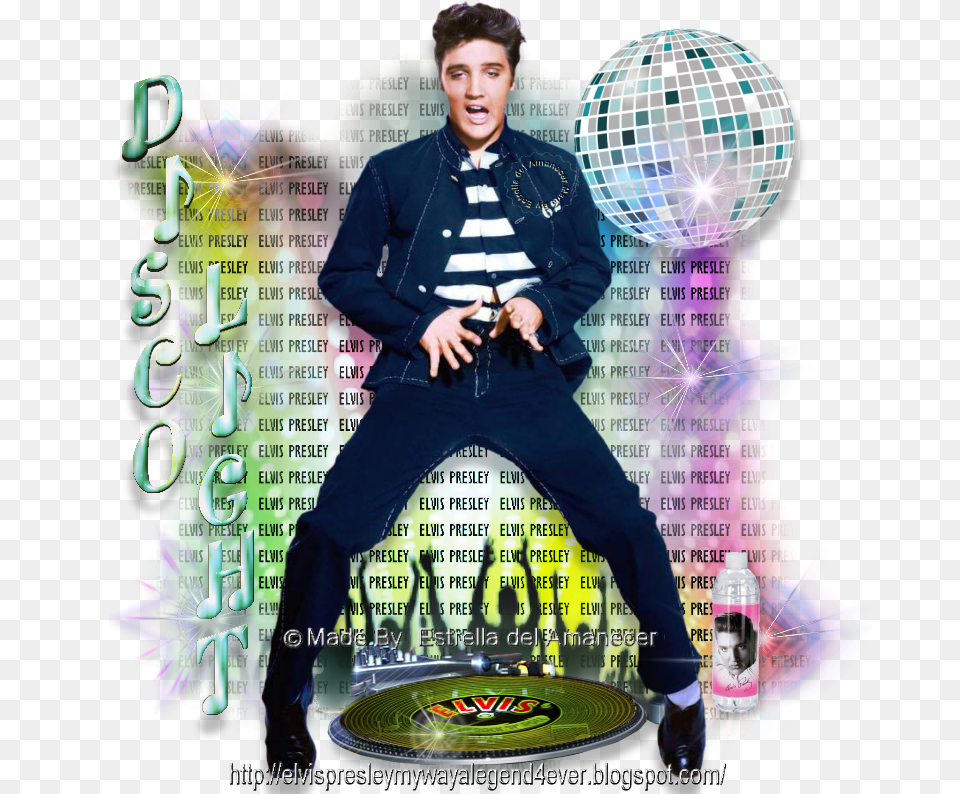 Elvis Presley Disco Light Elvis Jail House Rock Art, Advertisement, Poster, Person, Male Free Transparent Png