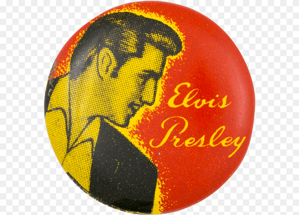 Elvis Presley Elvis Presley Circle, Badge, Sport, Soccer Ball, Soccer Png Image