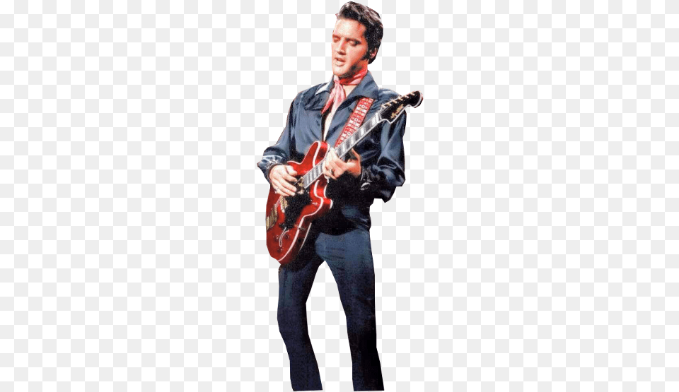 Elvis Presley Elvis Presley Transparent, Guitar, Musical Instrument, Adult, Man Free Png