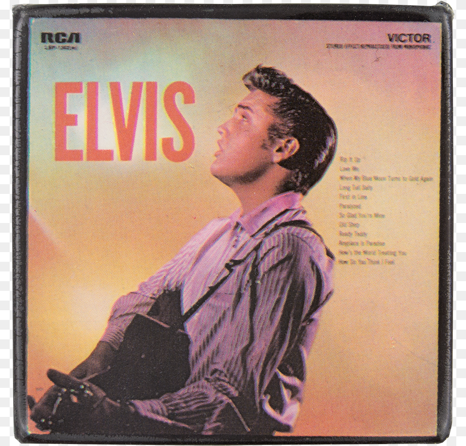 Elvis Presley No Elvis Presley Lp Elvis, Adult, Publication, Person, Man Free Png Download