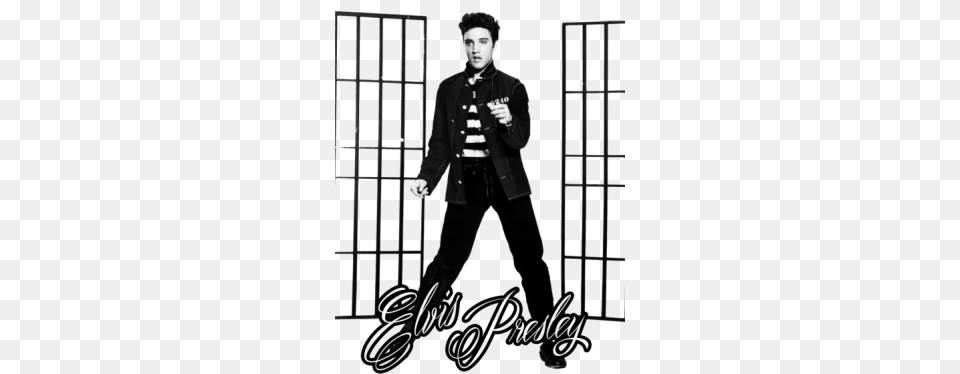 Elvis Presley Promoting Jailhose Rock Copy Elvis Presley, Clothing, Coat, Formal Wear, Suit Free Png