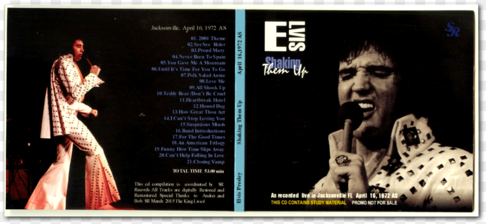 Elvis Presley Shaking Them Up From Sr Label Sr Label, Leisure Activities, Person, Dancing, Man Png Image