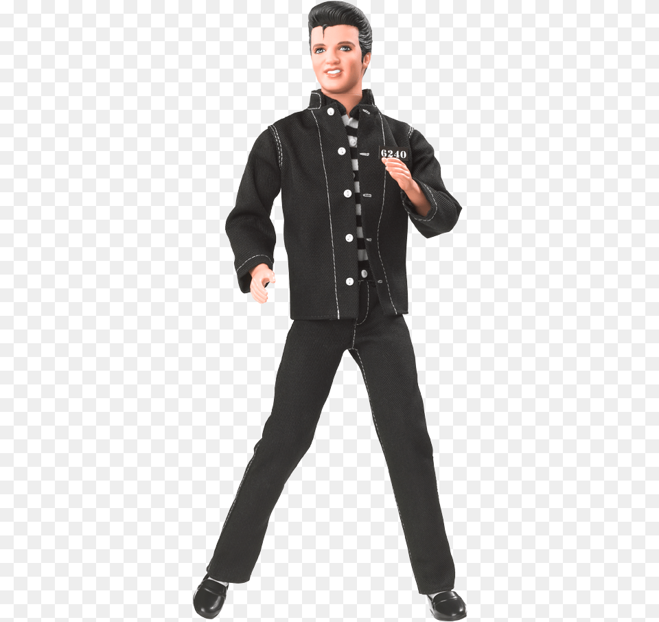 Elvis Presley Toy Barbie, Vest, Suit, Sleeve, Long Sleeve Free Png Download
