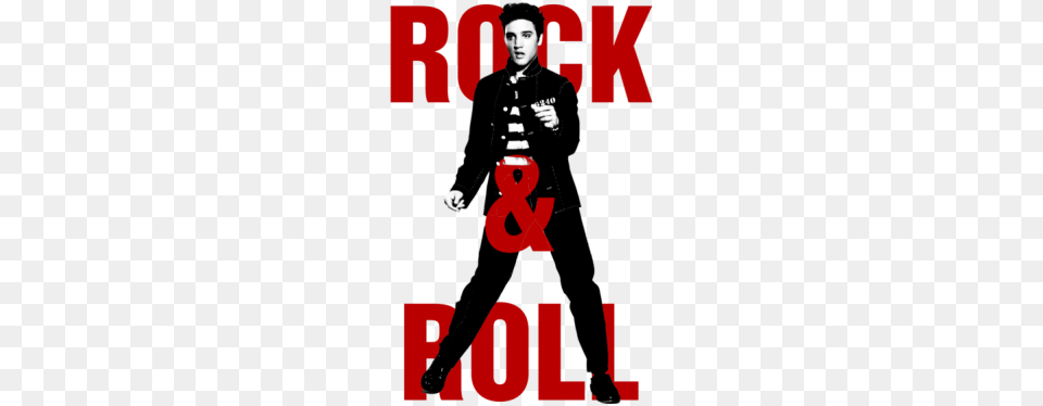 Elvis Rock And Roll Tee Elvis Presley Elvis, Adult, Person, Male, Man Png Image