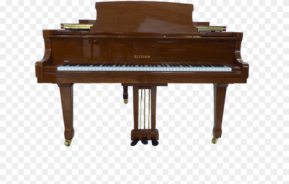 Elysian 160cm Grand Piano Walnut Polished New Fortepiano, Grand Piano, Keyboard, Musical Instrument Free Png Download